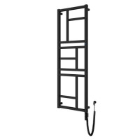 Дизайнерский полотенцесушитель Instal Projekt Mondrian 1110x500 Black mat